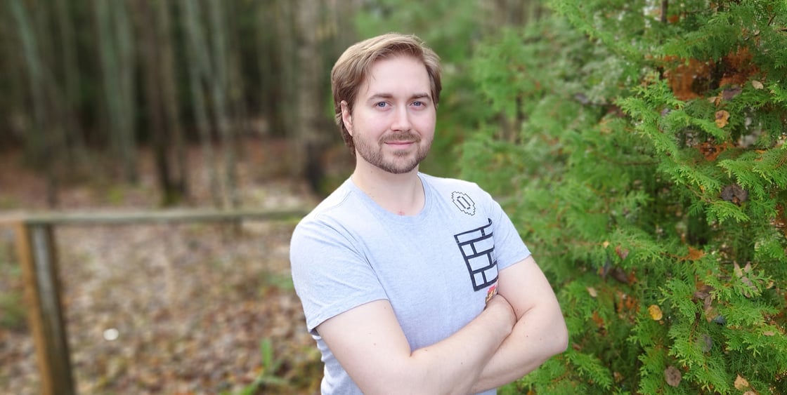 Kuva Lauri Lavannista, taustalla näkyy metsää